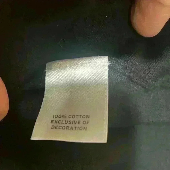 Halogen button down sweater with floral beaded design black size small - Picture 5 of 8